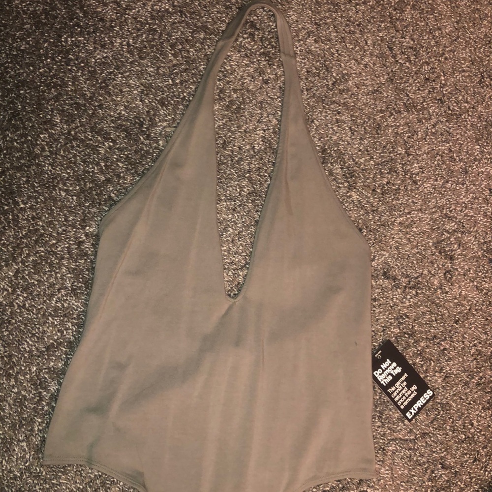 Express olive green bodysuit - Picture 2 of 4